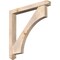Ekena Millwork Westlake Arts and Crafts Smooth Bracket w/ Offset Brace, Douglas Fir, 5 1/2"W x 44"D x 44"H BKT0604X44X44WTL03SDF - alternate 1